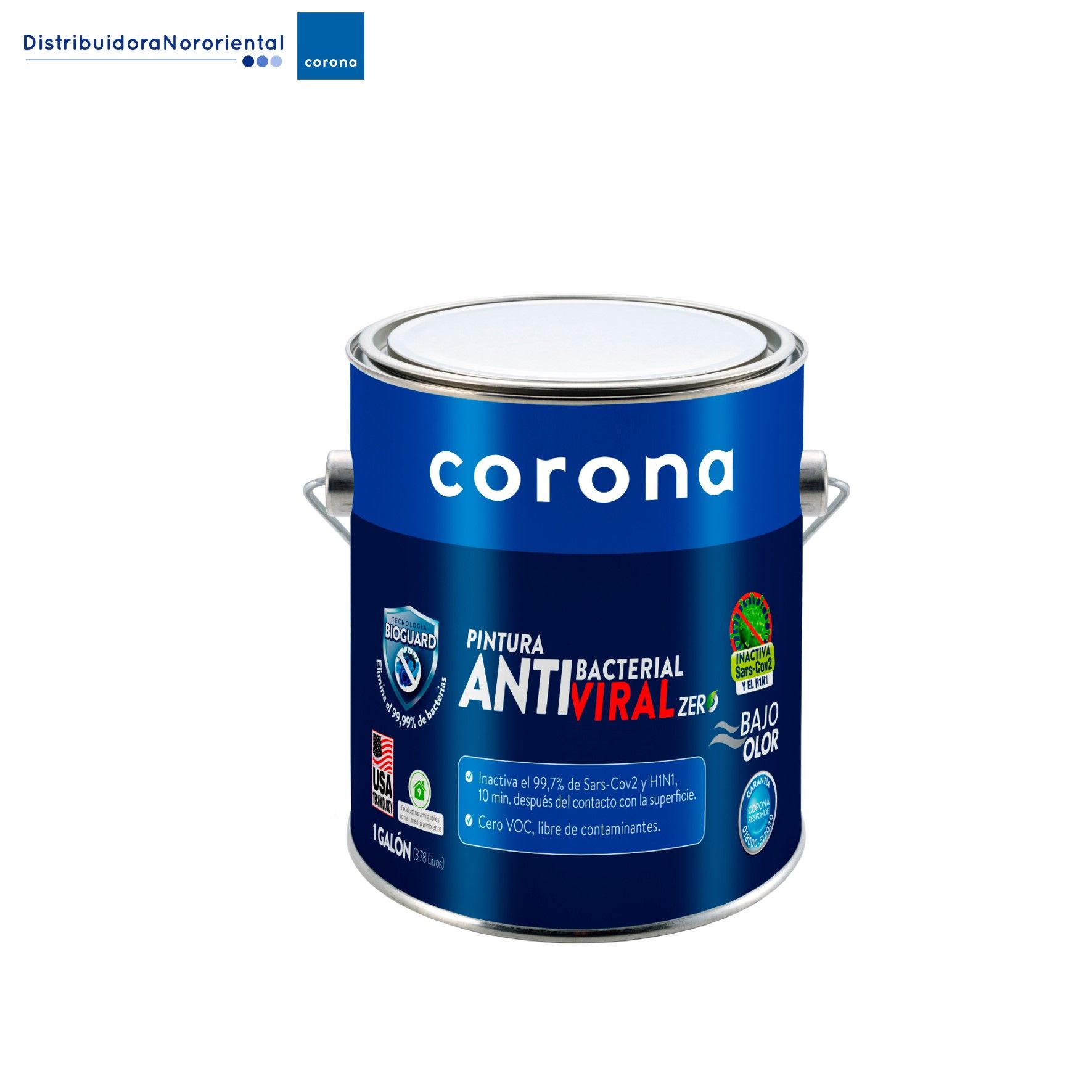 Pintura Antibacterial Corona