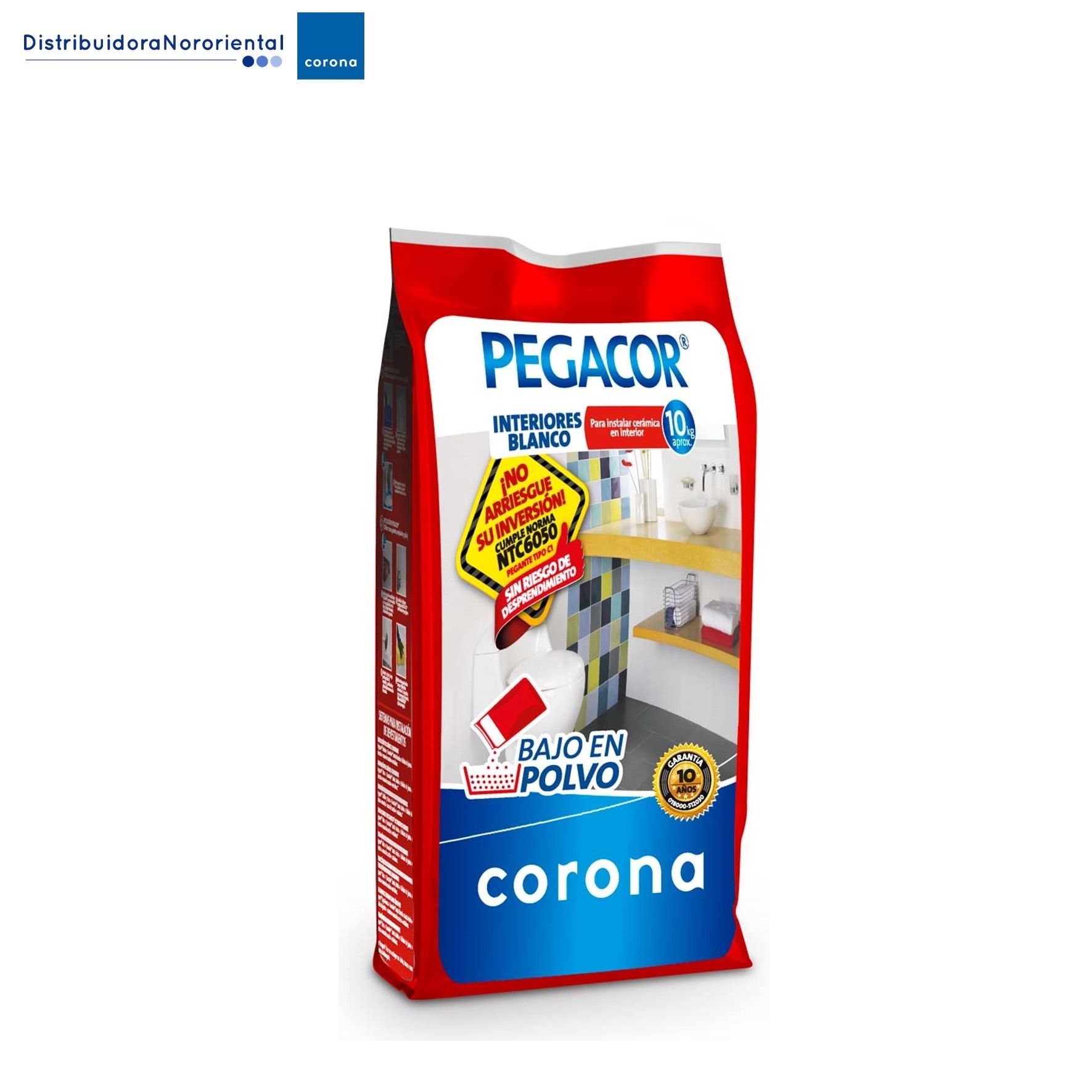 Pegacor Blanco interiores