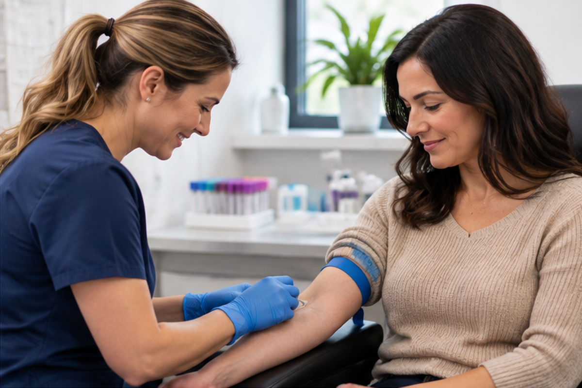 Laboratory testing and health screening