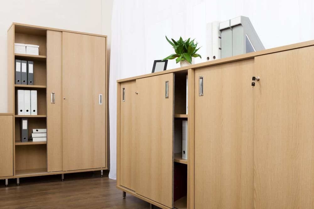 A Room with A Lot of Wooden Cabinets and Shelves — Smith's Joinery in Grafton, NSW