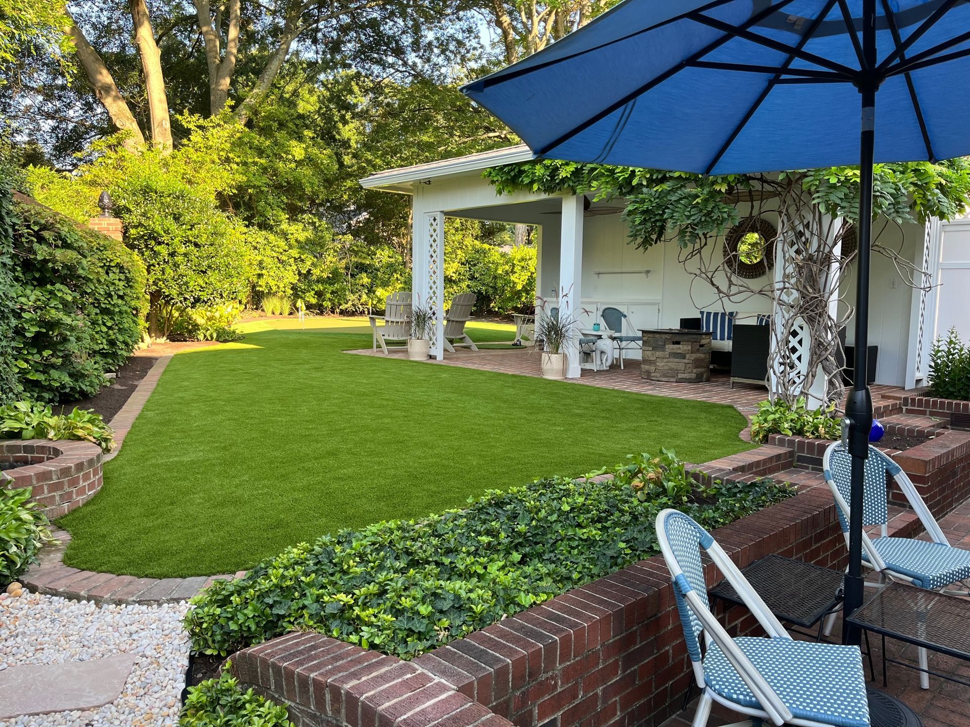 Artificial Turf on Patio— Matthews, NC — Artificial Turf Products