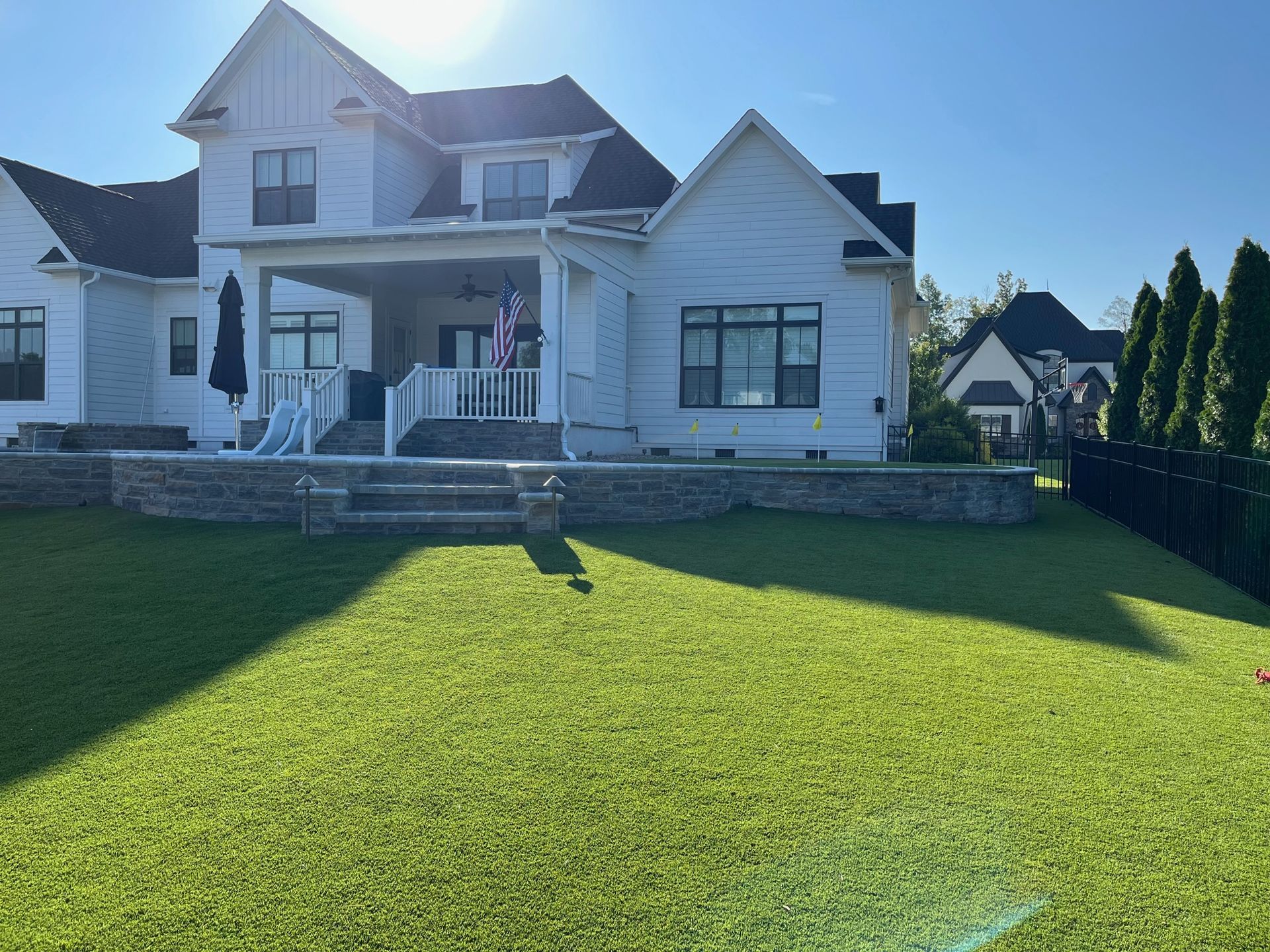 Artificial Turf on the Front Yard— Matthews, NC — Artificial Turf Products