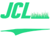 Green JCL logo with grass graphic and a swoosh underline