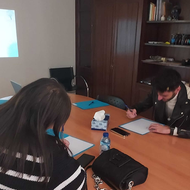 Reunión y asesoría sobre prevención de delitos en ASIBYS Psicología