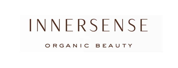 The innersense organic beauty logo is on a white background.