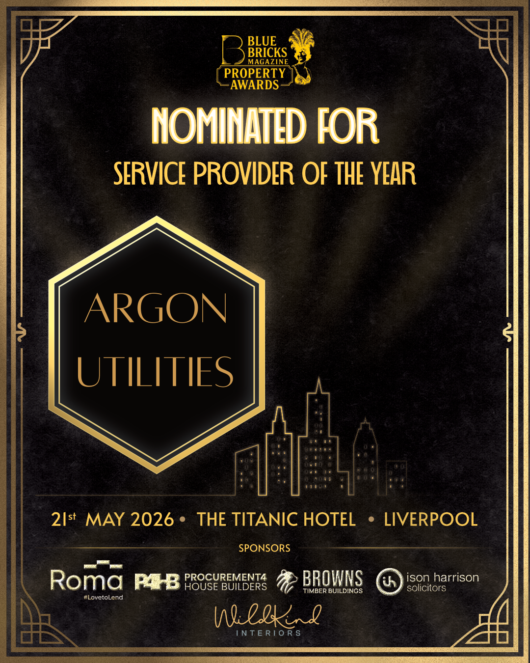 WIRS accreditation certificate for Argon Utility Infrastructure