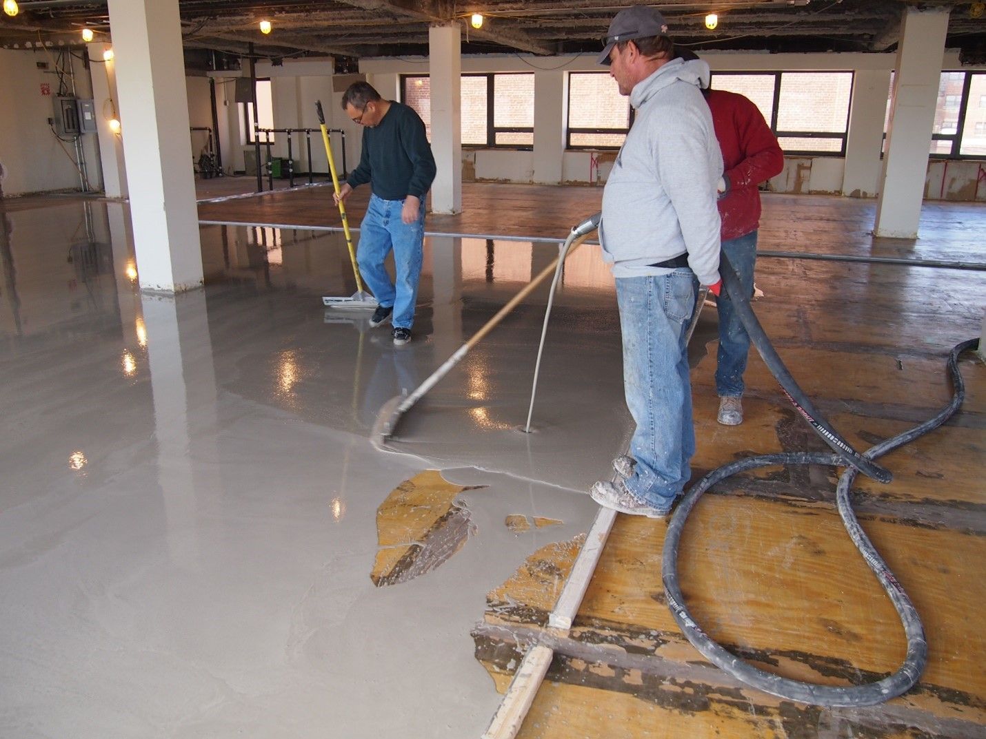 Shiny Concrete Floor — Oceanside, NY — Industrial Floorworks