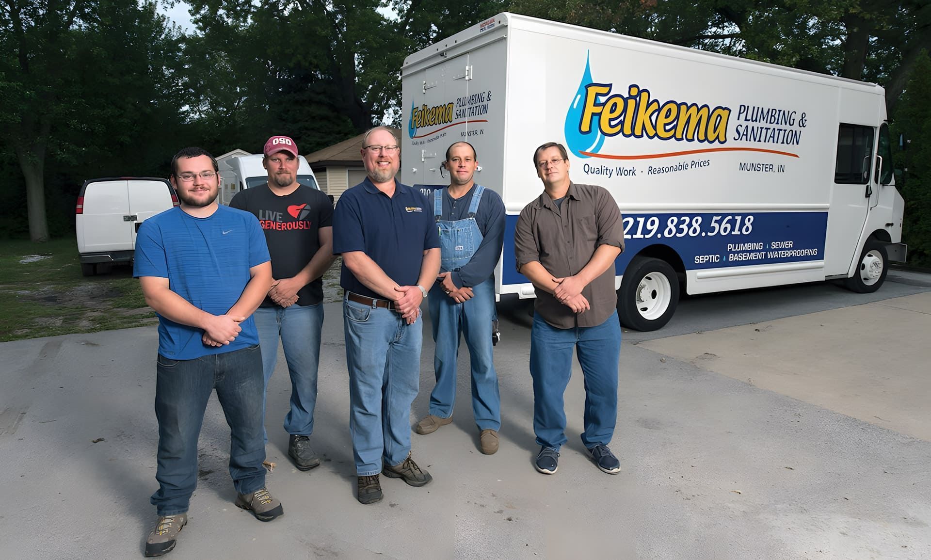 Dirk and his team at Feikeme plumbing & Sanitation