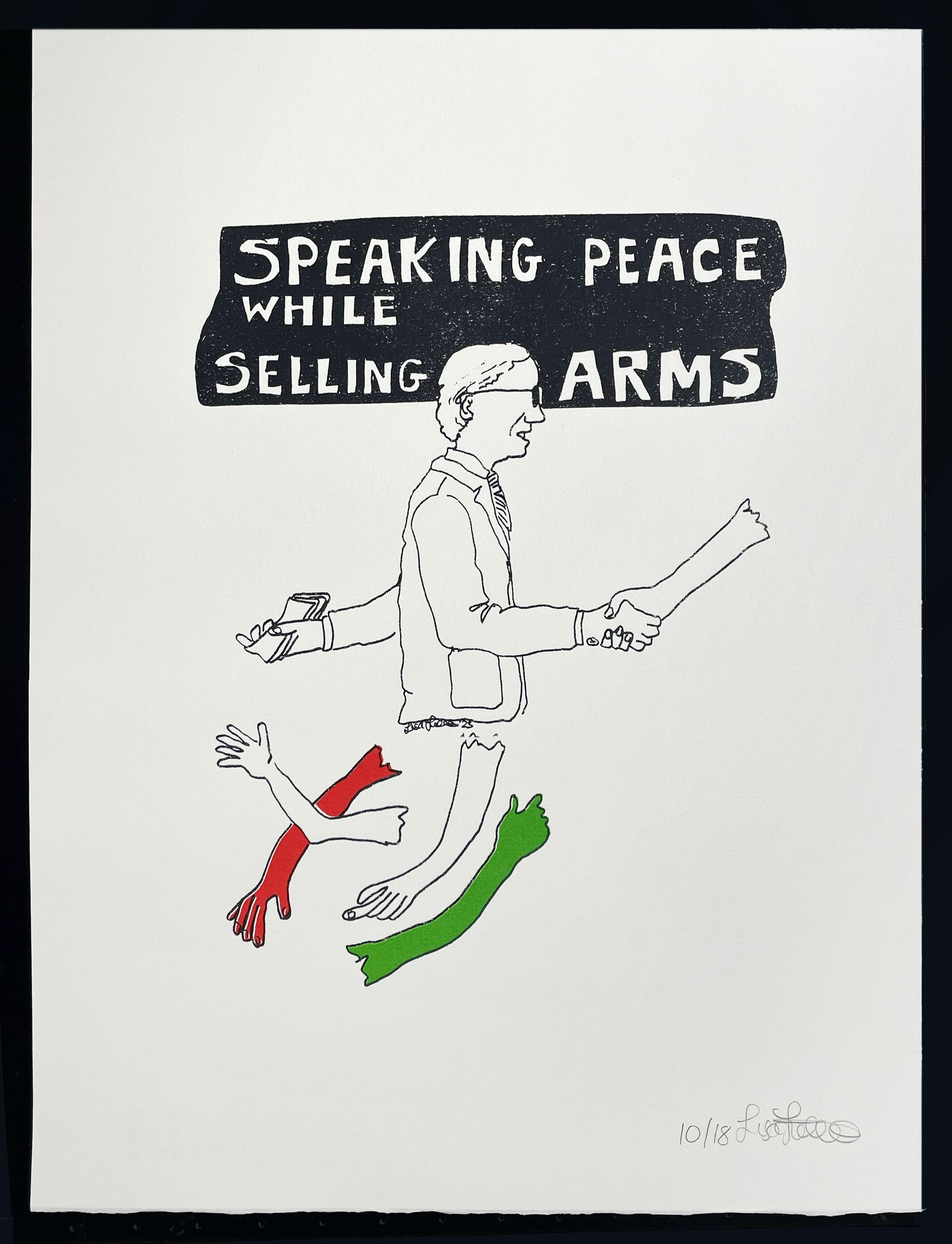 Lisa Fingleton screenprint