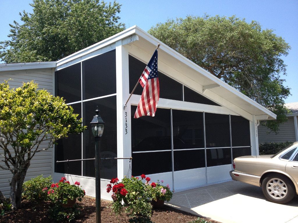 House With American Flag - DeLand, FL - Phelps Aluminum & Supply LLC