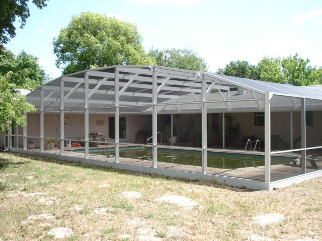 Screened In Swimming Pool - DeLand, FL - Phelps Aluminum & Supply LLC