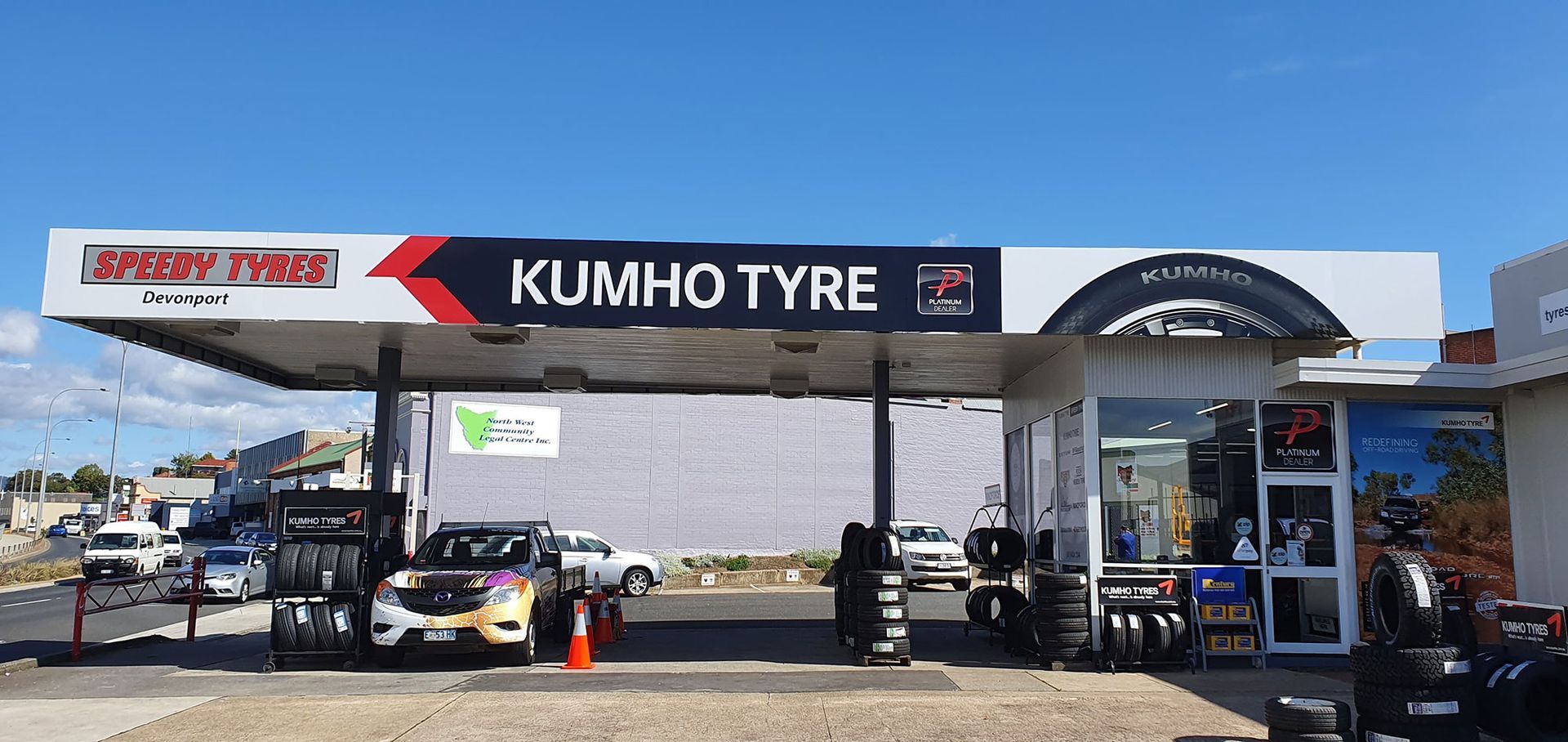 Speedy Tyres Devonport garage