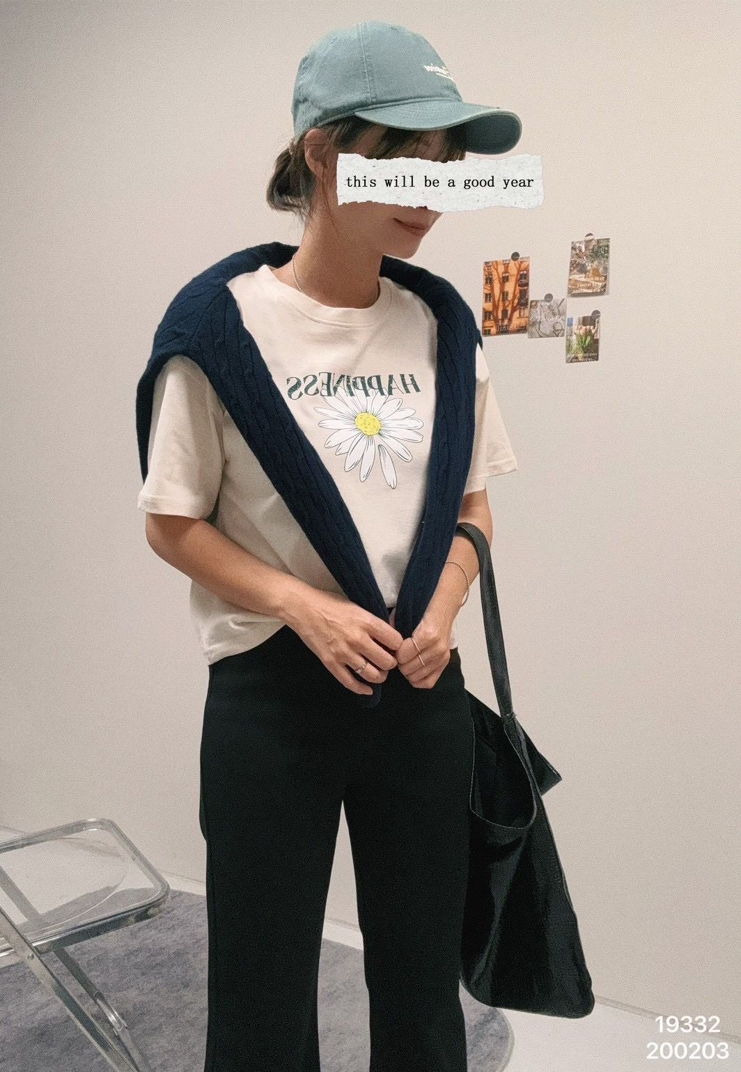 260705韓國雛菊純棉薄款ㄒ恤