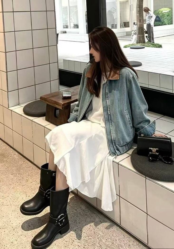 260829復古皮領水洗牛仔外套