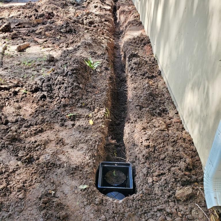Outdoor Drainage Systems Houston Dickinson Texas Houston Bay Area
