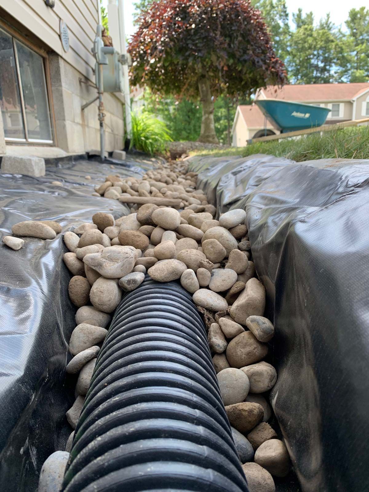 Drainage Systems Houston Dickinson Texas