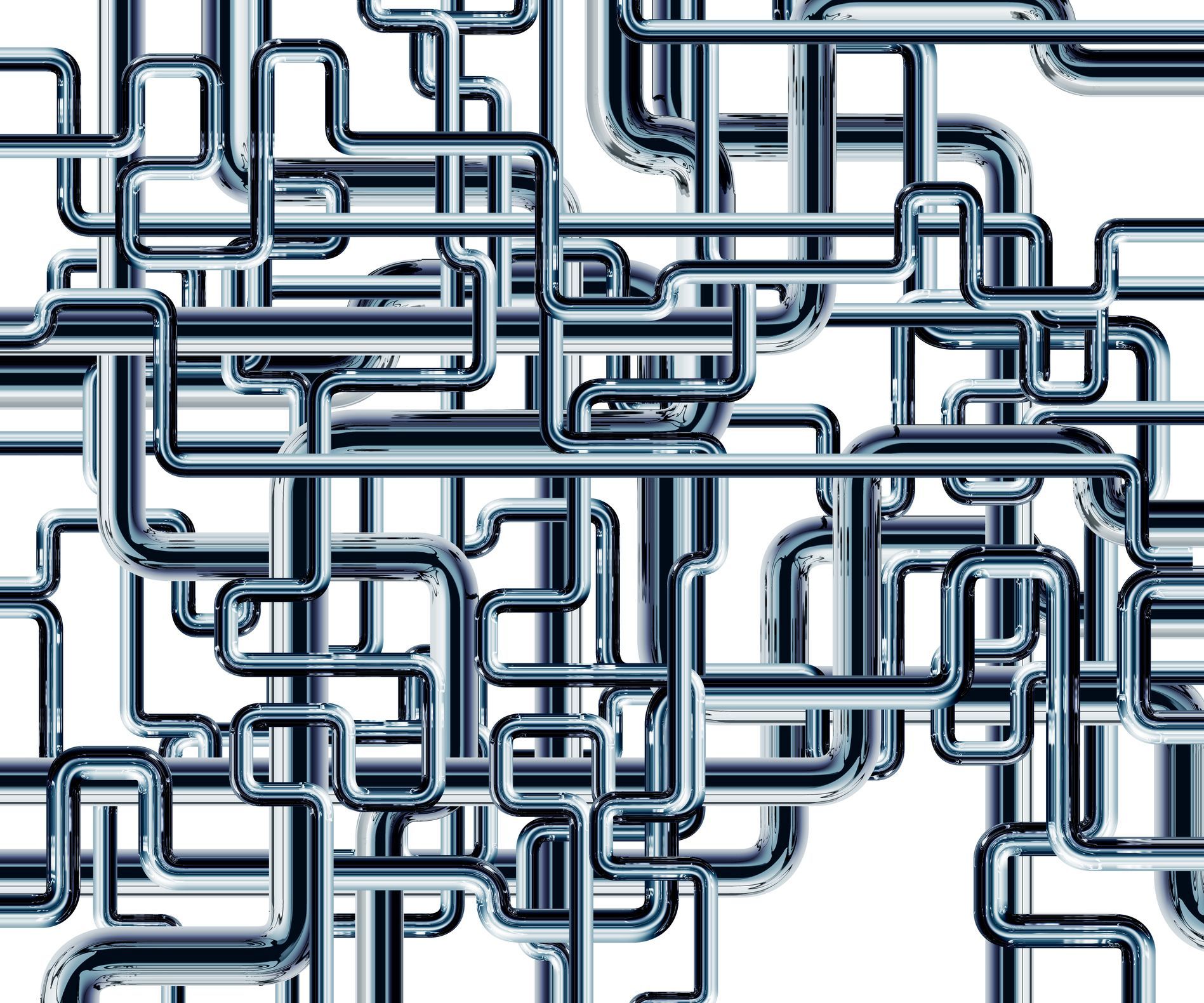 Steel pipes illustration