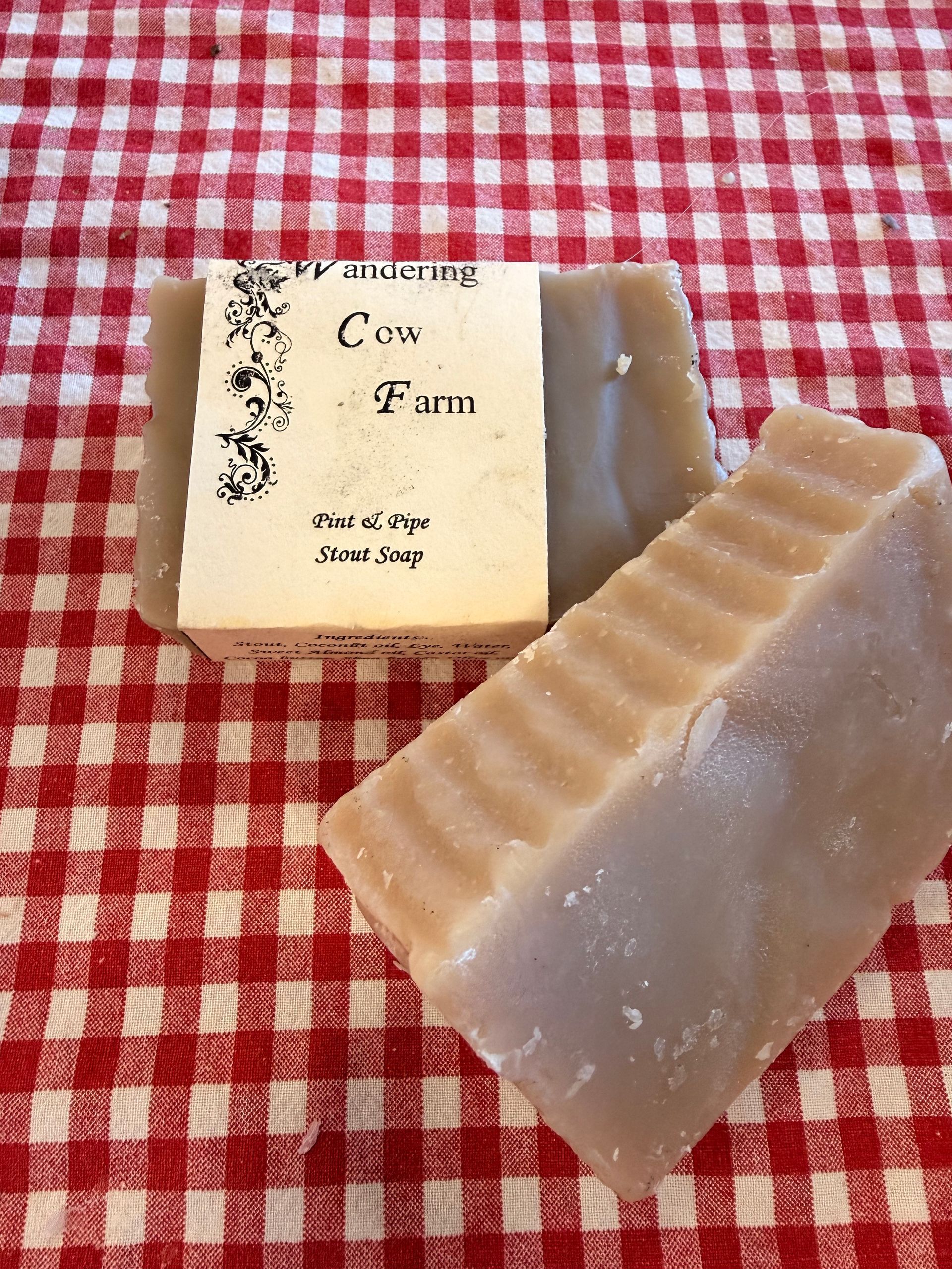 Wandering Cow Farm Soap - Pint & Pipe Stout