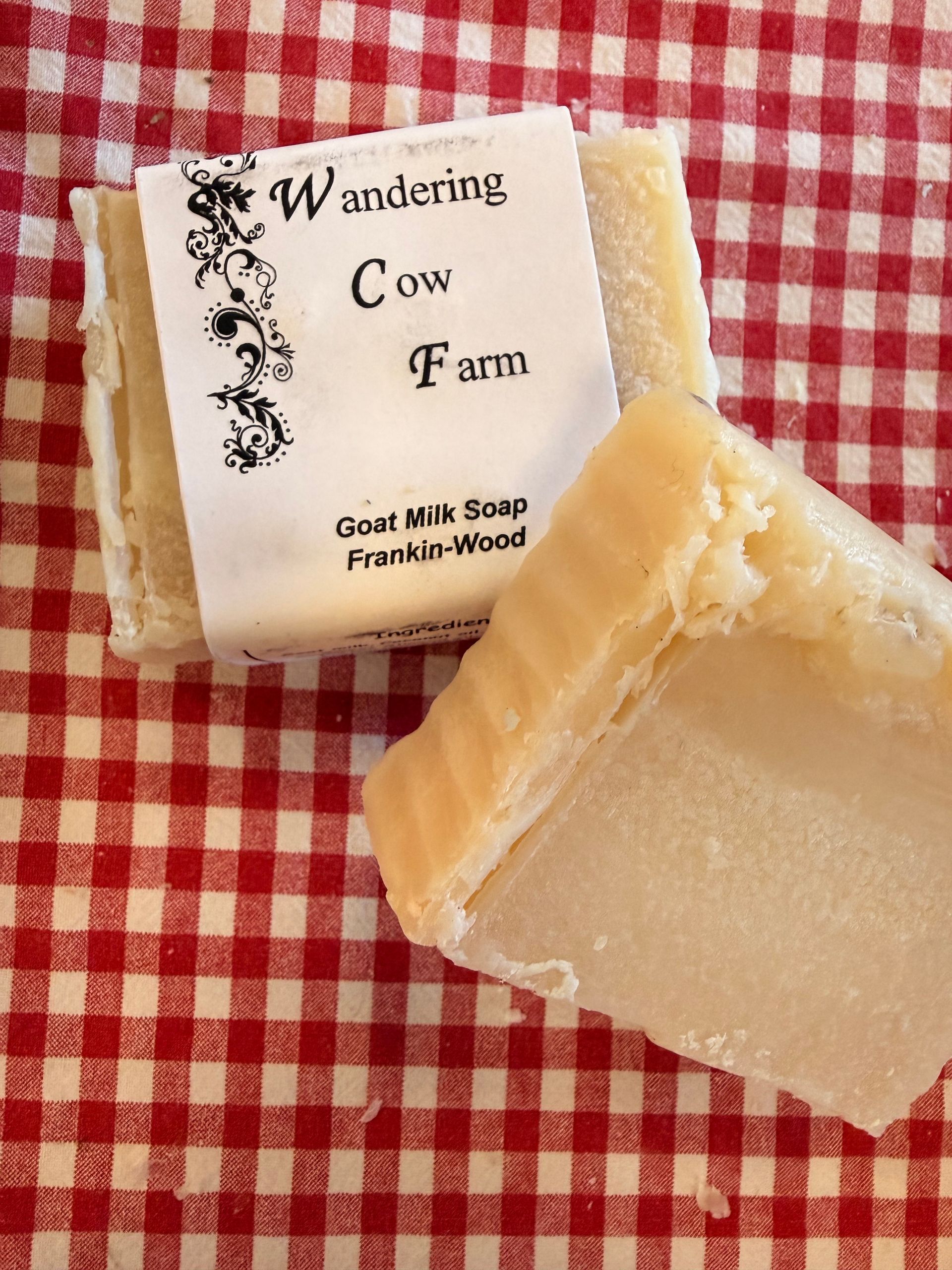 Wandering Cow Farm Soap - Frankin-Wood