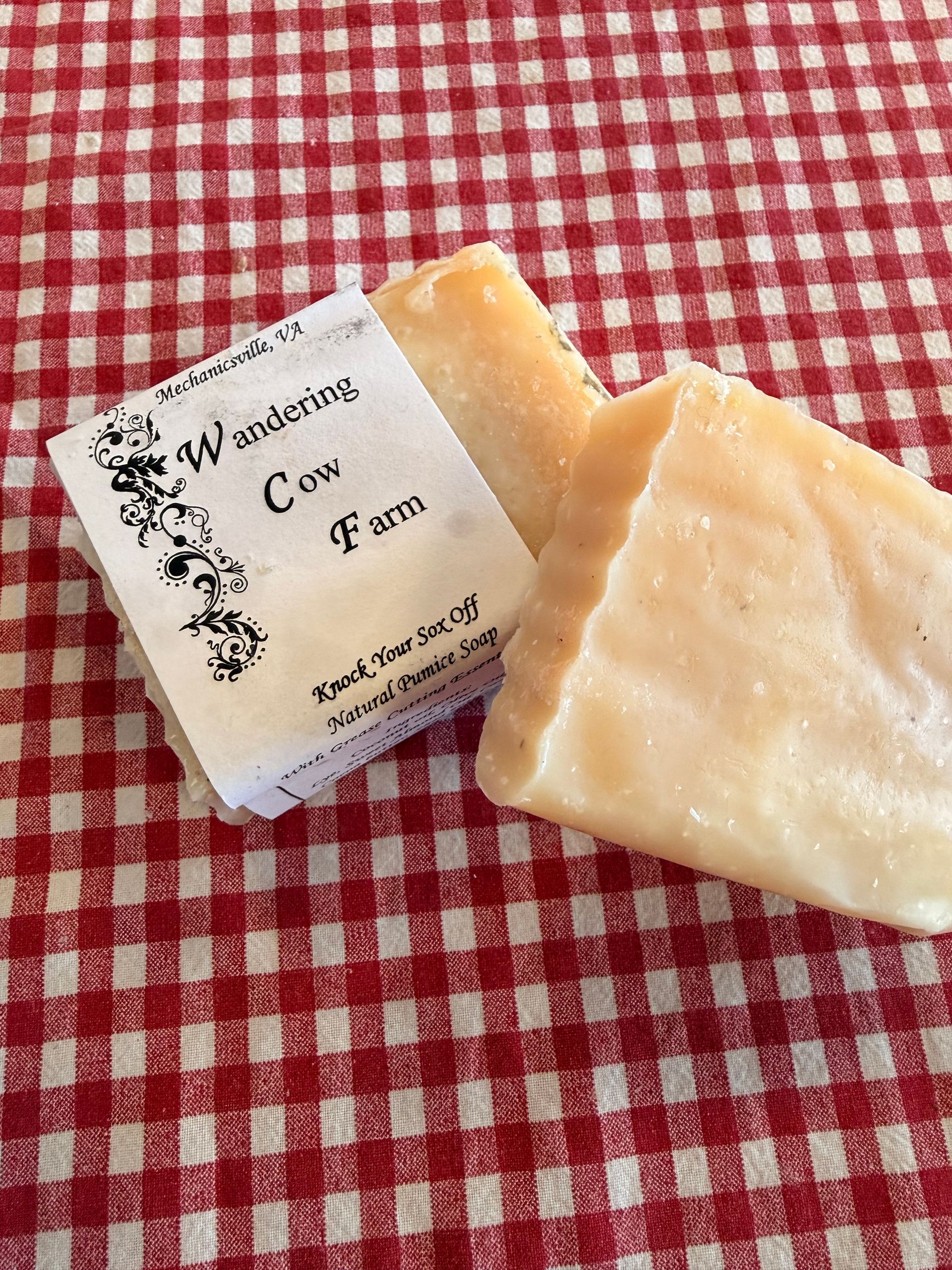 Wandering Cow Farm Soap - Knock Your Sox Off