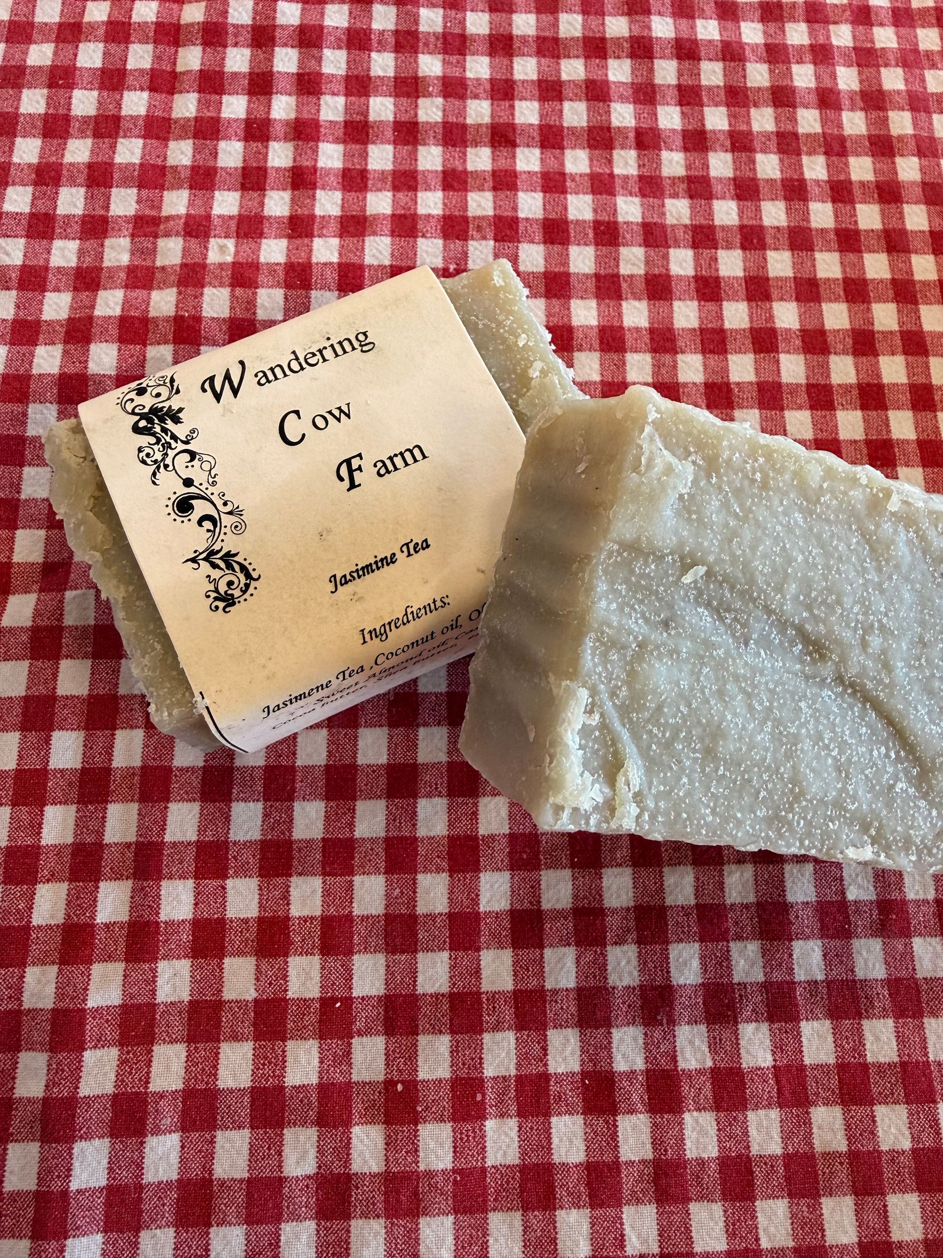 Wandering Cow Farm Soap - Jasmine Tea