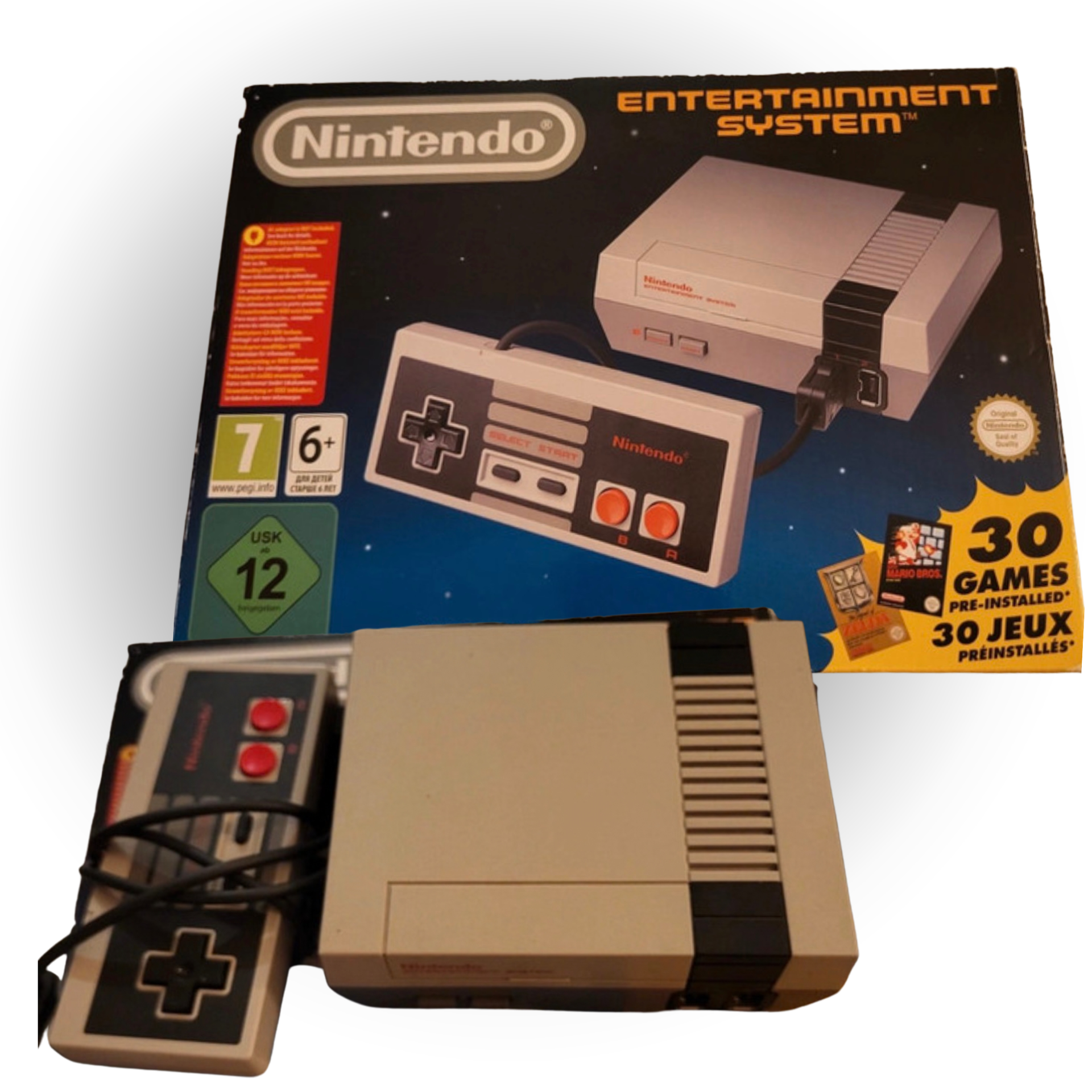 Nintendo Classic Mini: NES – 30 ingebouwde games – Met originele doos