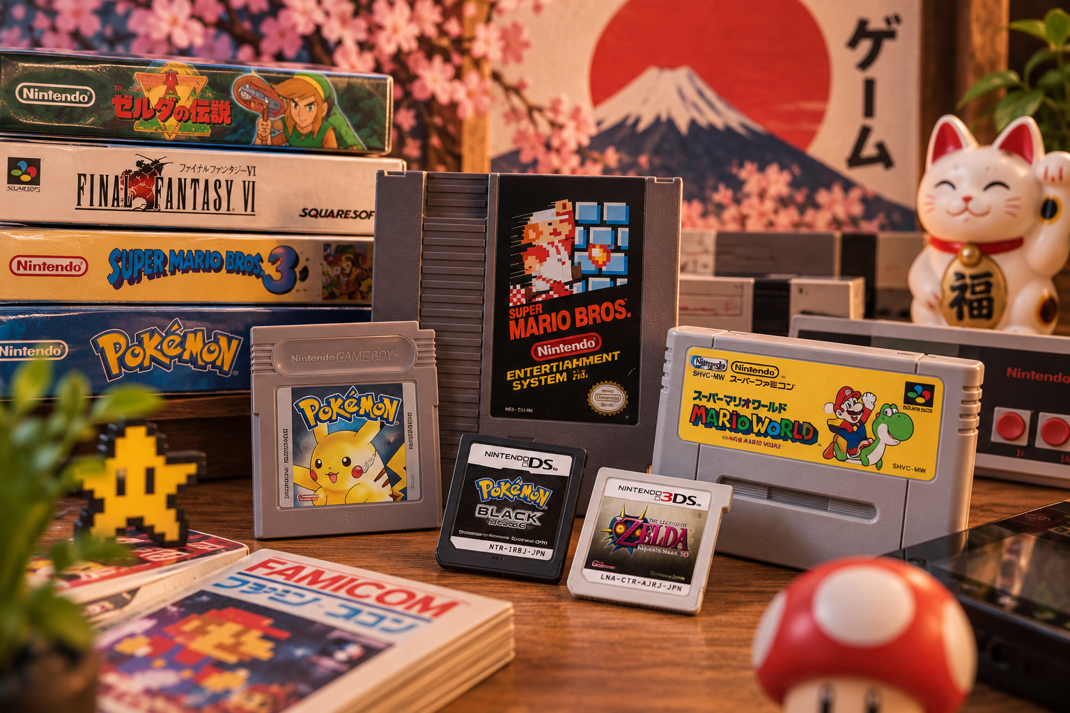 Games, Retro games, Japan games. Japan import.