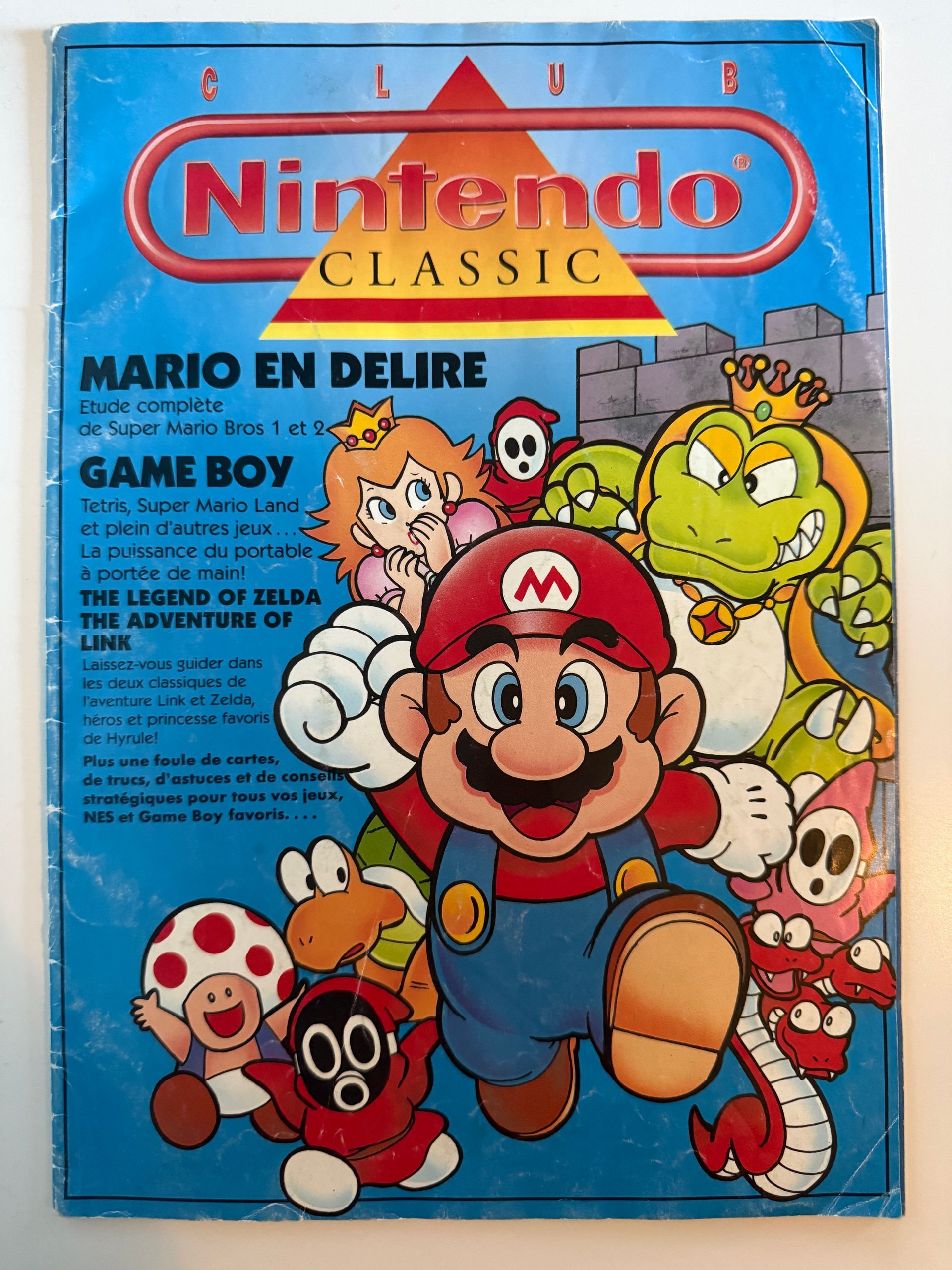 Club Nintendo Classic – Mario en Délire – Franse uitgave 1990