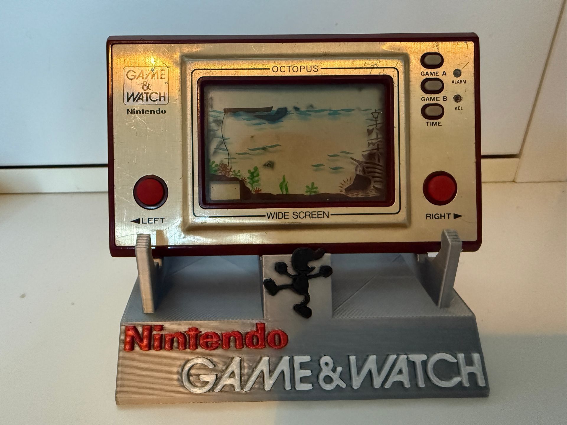 Nintendo Game & Watch Octopus OC-22 – Wide Screen – 1981