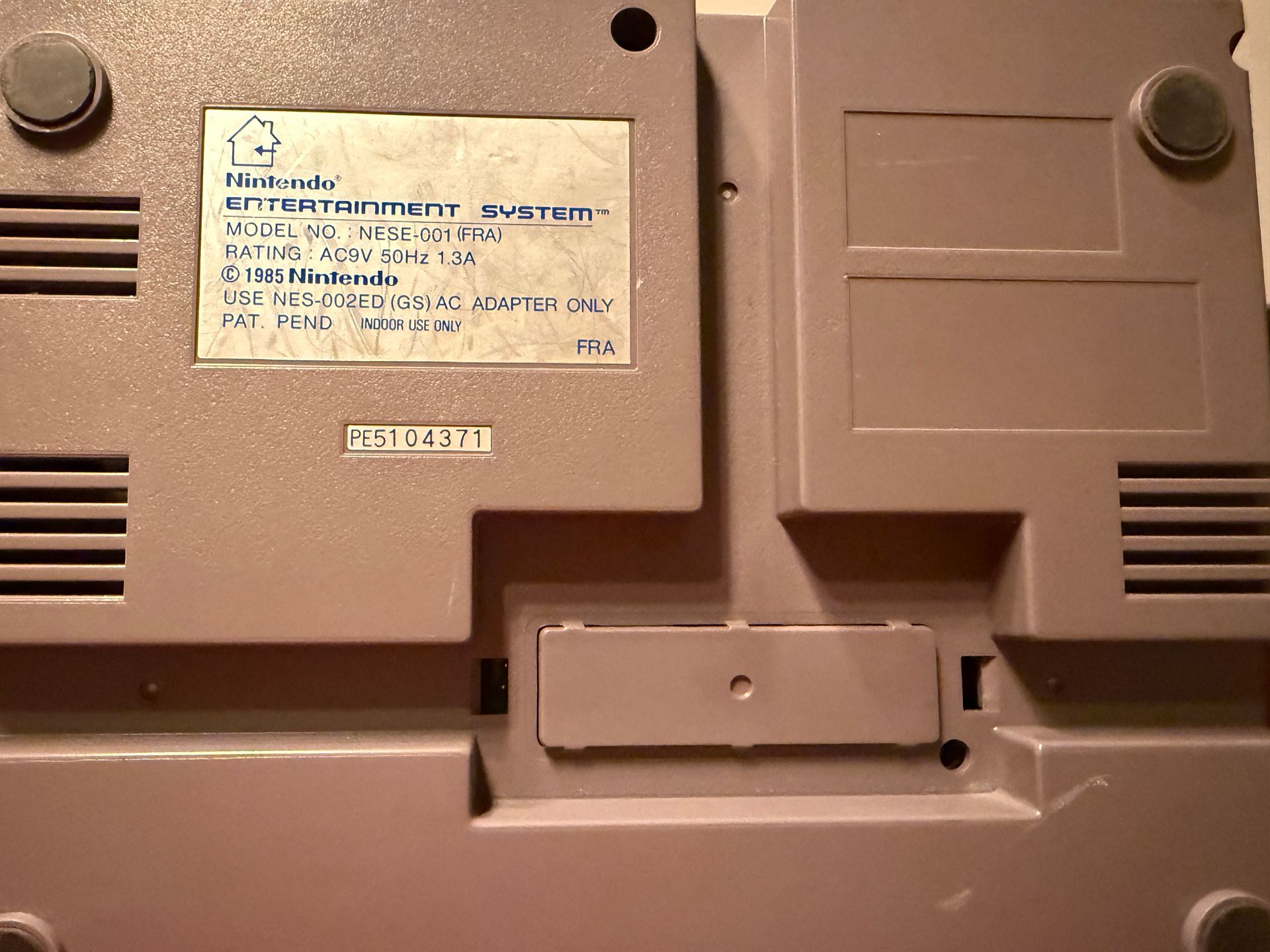 Nintendo Entertainment System (NES) – NESE-001 FRA – Getest & Werkend
