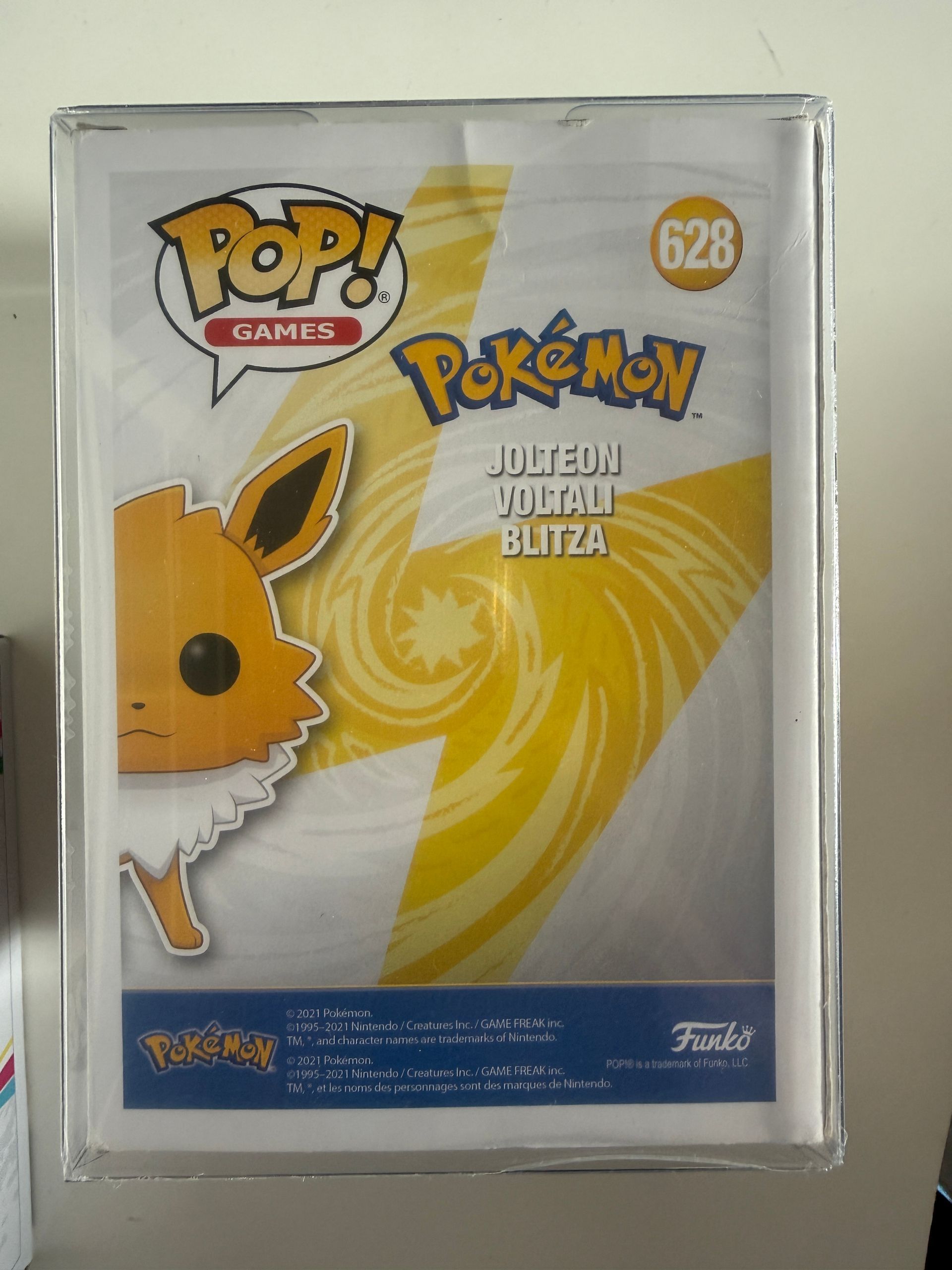 Funko Pop! Pokémon – Jolteon #628 – Pop! Games