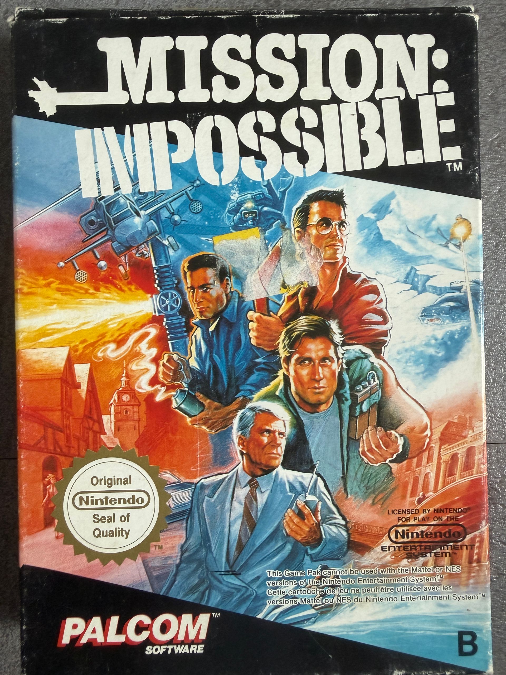 Mission: Impossible – NES – PAL-B – Nederlandse HOL-versie