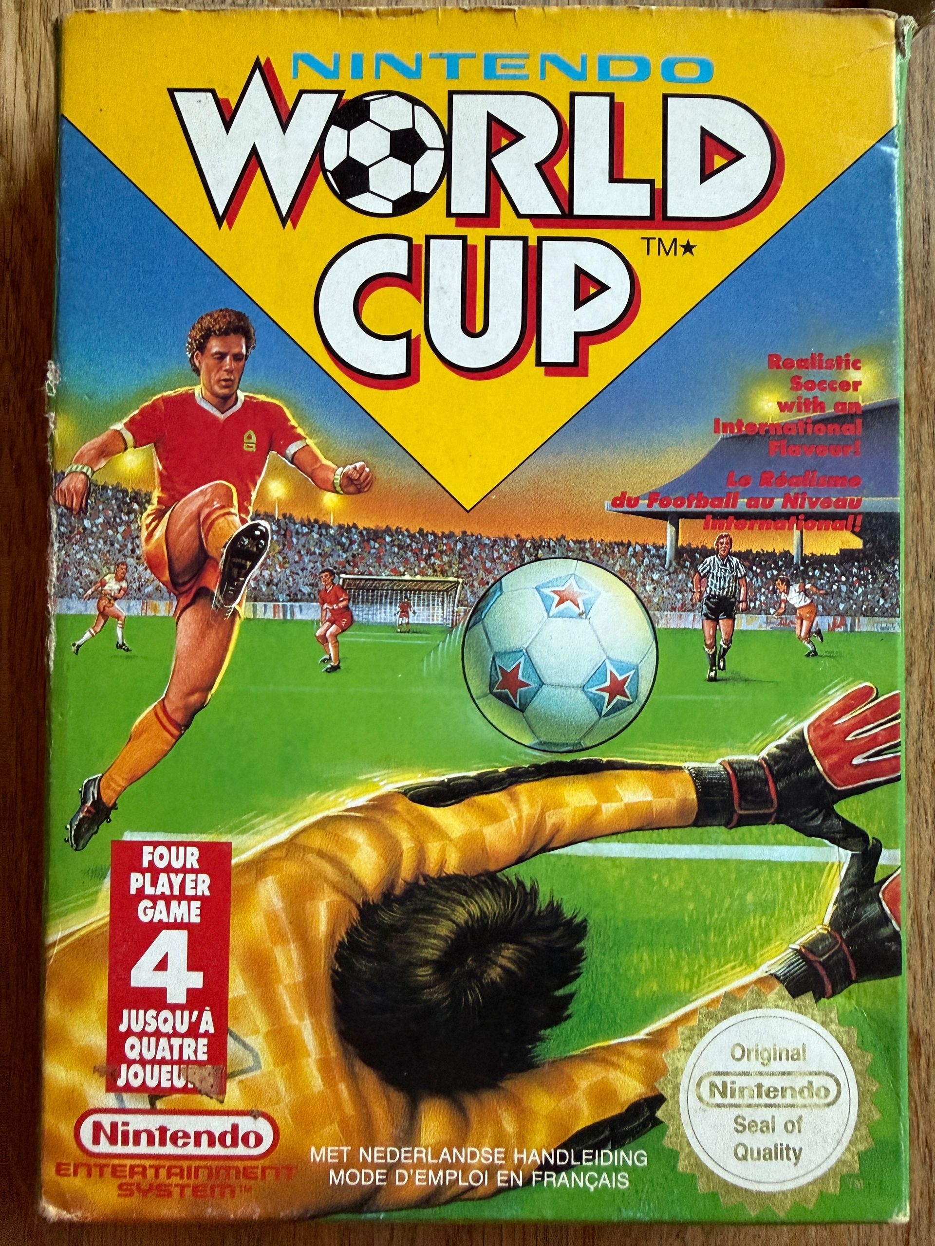 Nintendo World Cup – NES – Nederlandse PAL-uitgave – Met doos