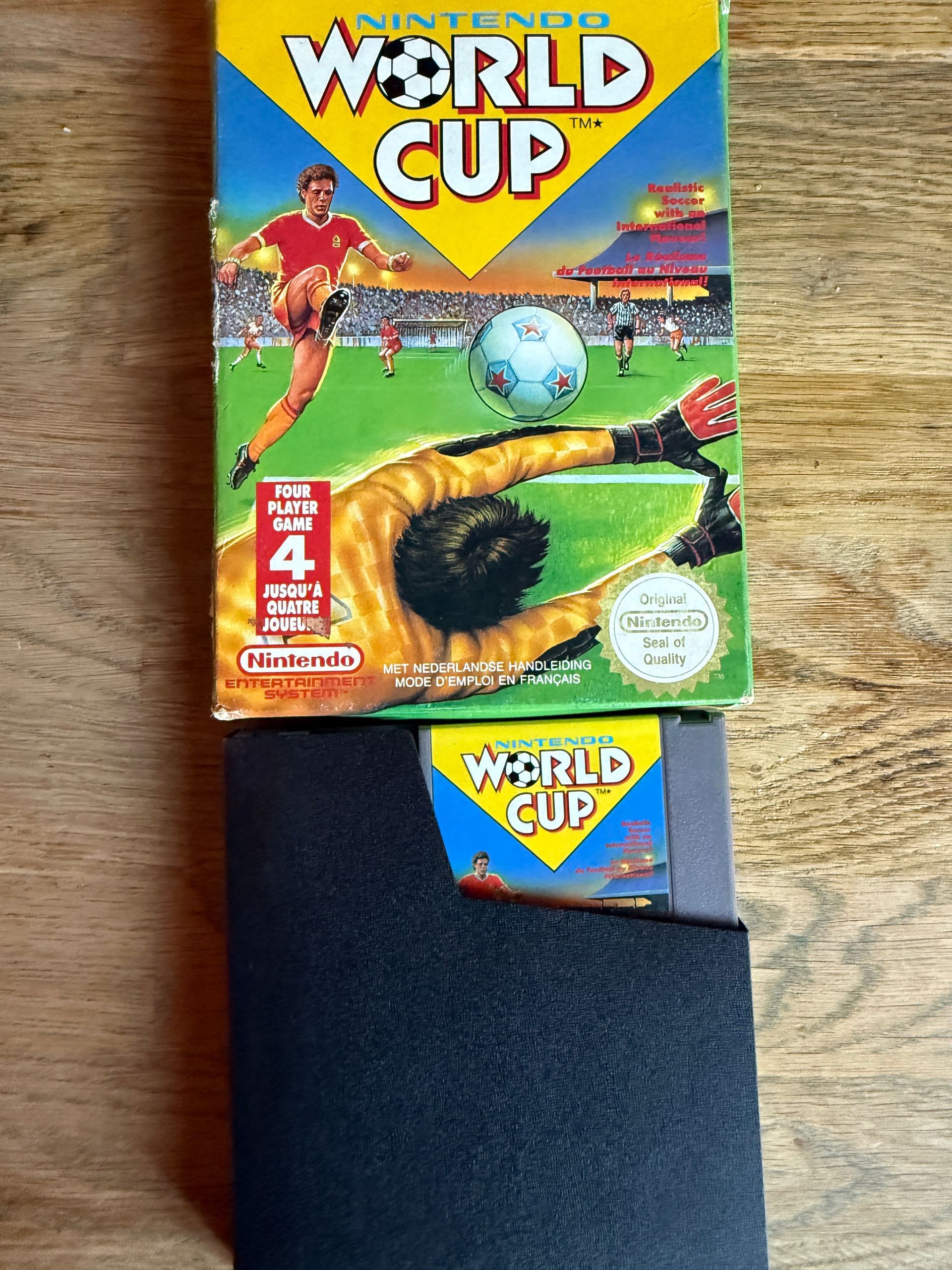Nintendo World Cup – NES – Nederlandse PAL-uitgave – Met doos