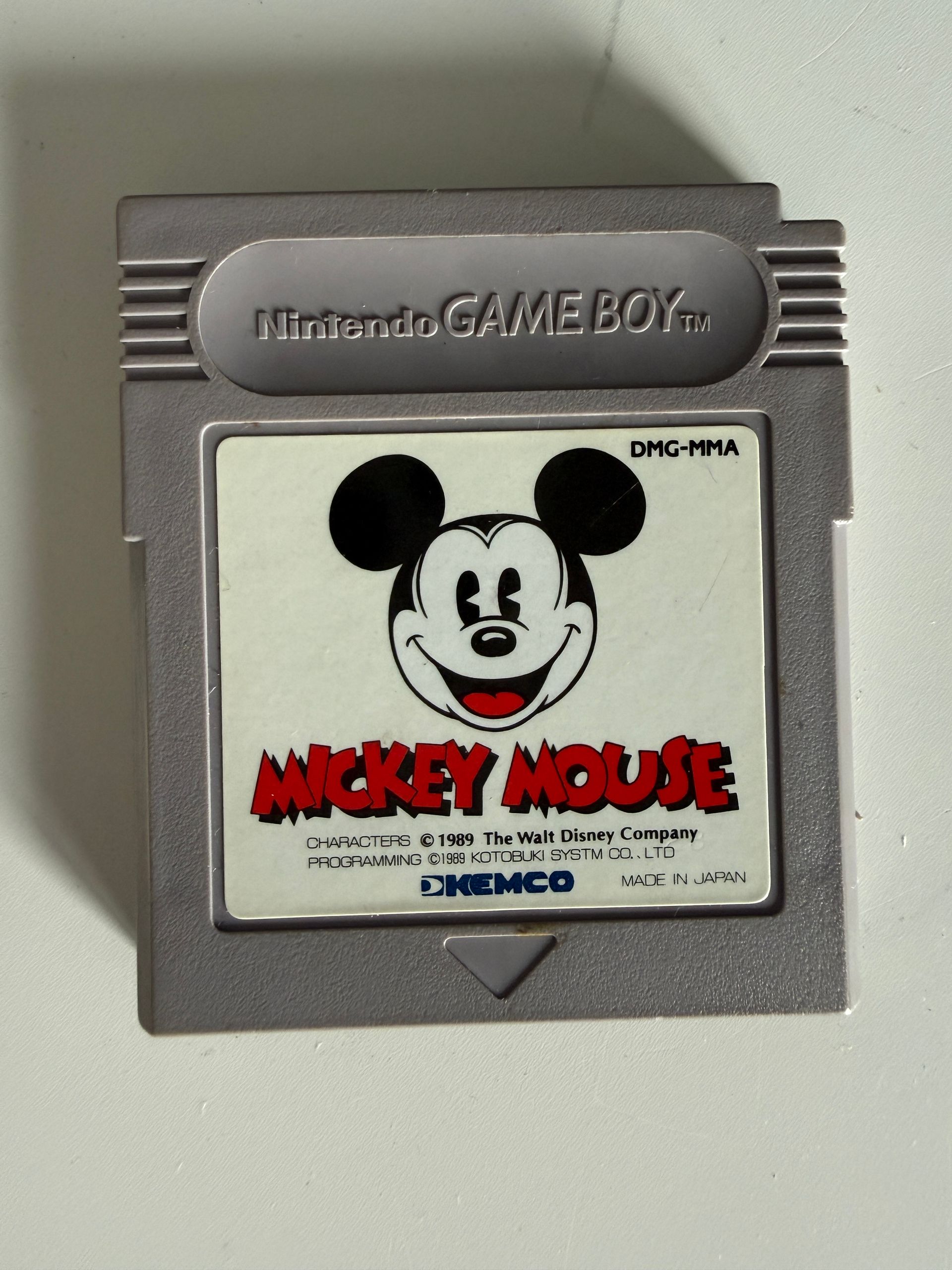Mickey Mouse – Nintendo Game Boy – 1989
