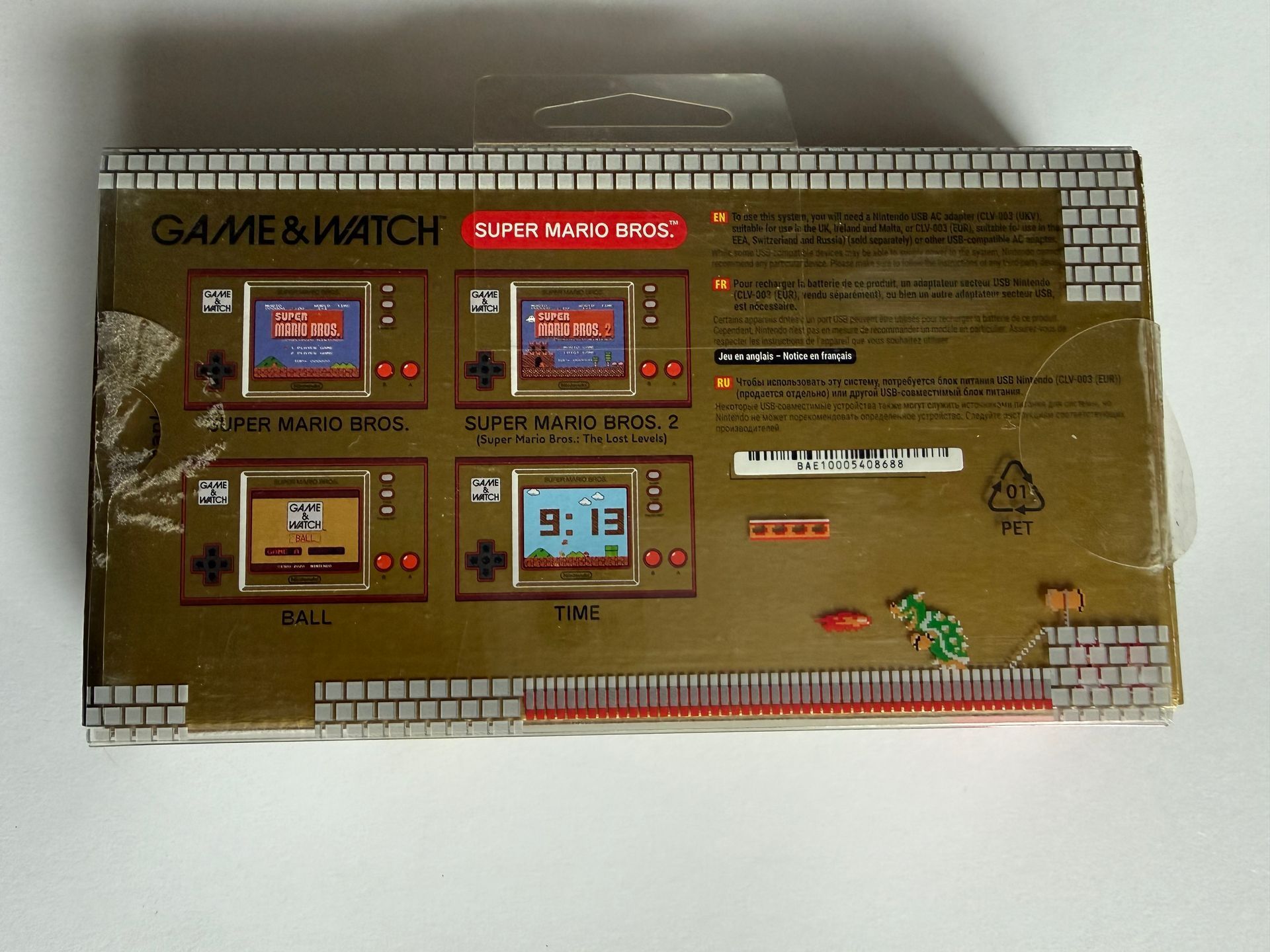 Nintendo Game & Watch: Super Mario Bros. – 35th Anniversary – 2020 – Boxed