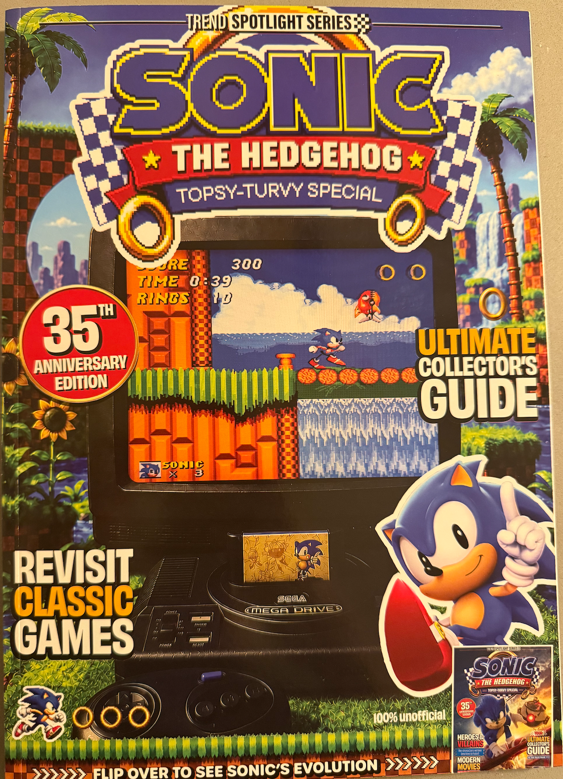 Sonic the Hedgehog – Topsy-Turvy Special – 35th Anniversary Collector’s Guide