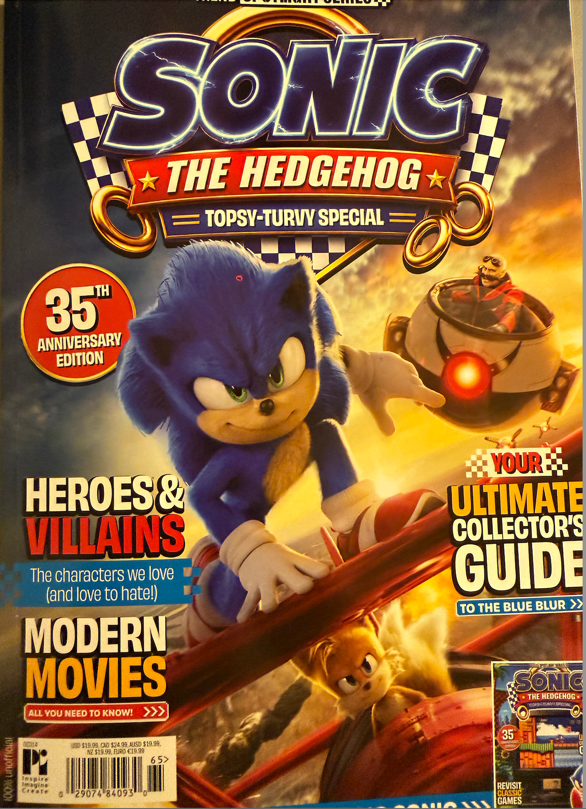 Sonic the Hedgehog – Topsy-Turvy Special – 35th Anniversary Collector’s Guide