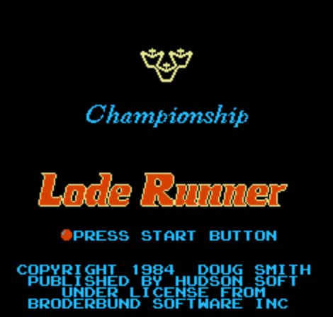 Championship Lode Runner – Famicom – Japan – 1985
