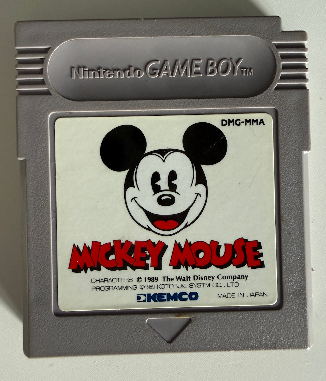 Mickey Mouse – Nintendo Game Boy – 1989