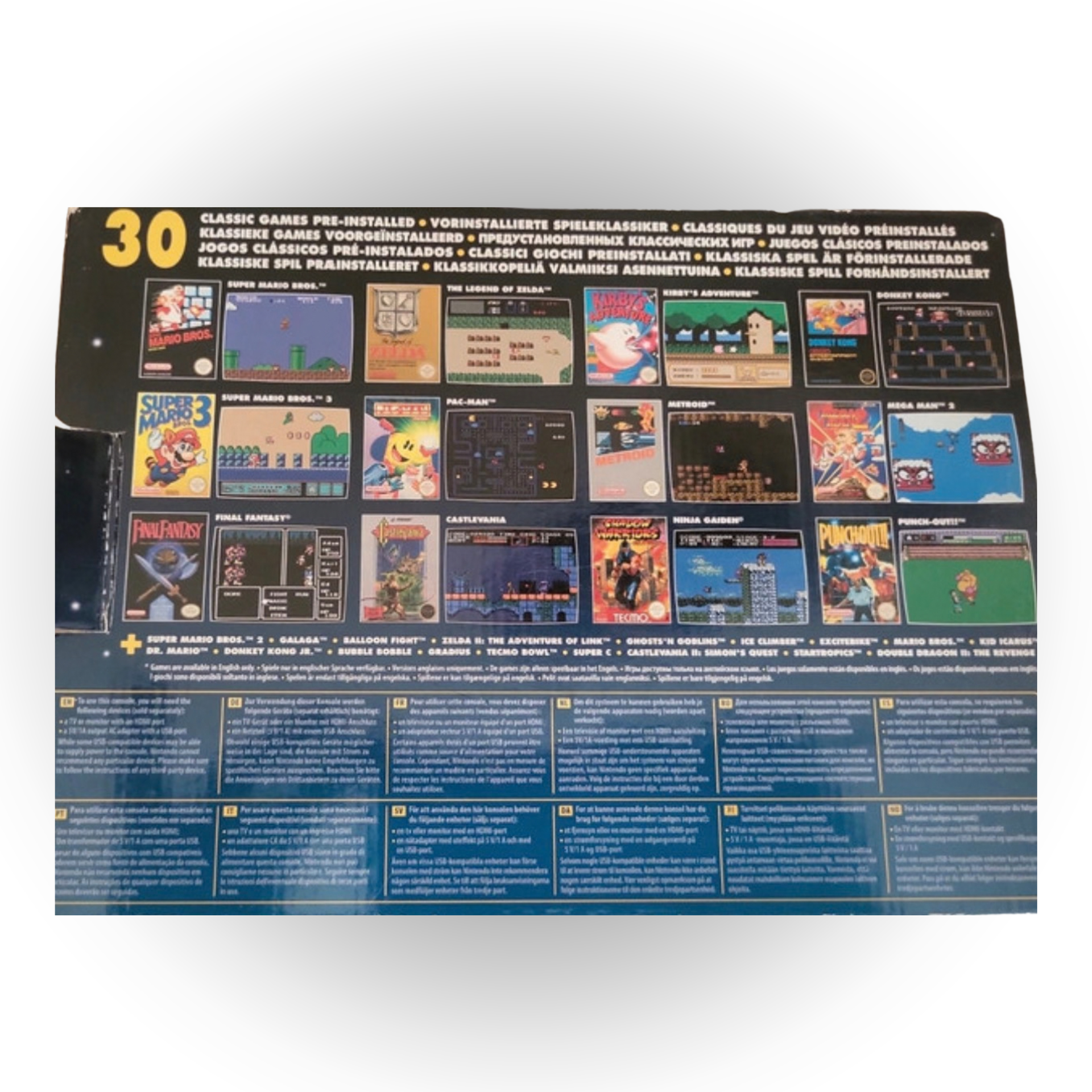 Nintendo Classic Mini: NES – 30 ingebouwde games – Met originele doos