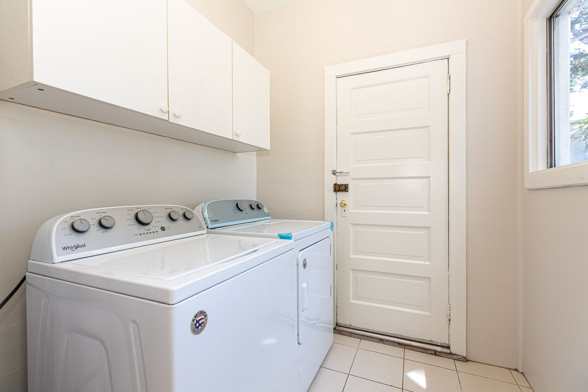 Washer and dryer