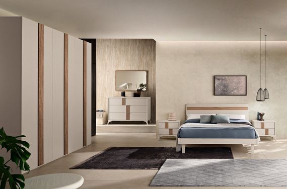 Zona pranzo allestita nello showroom