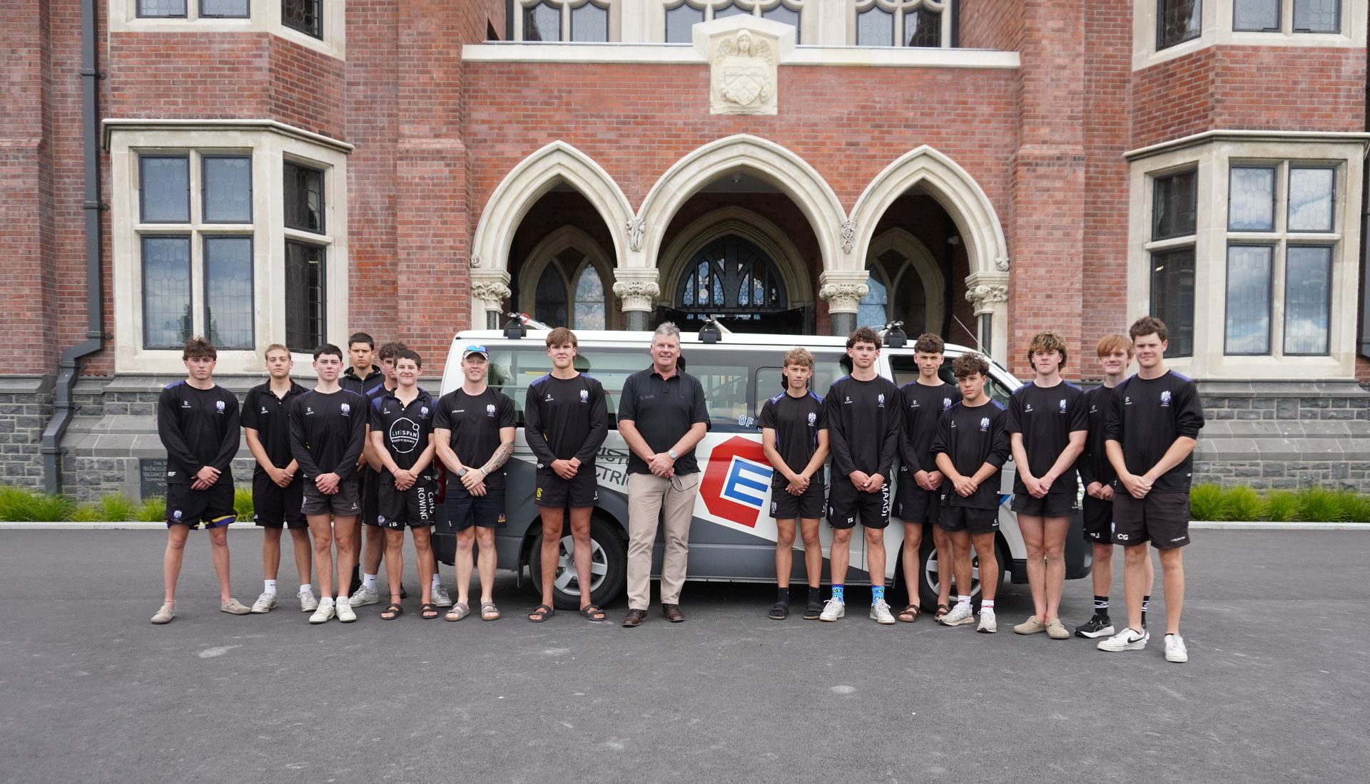 Proud Sponsor - CBHS Rowing Team | Christchurch Electrical