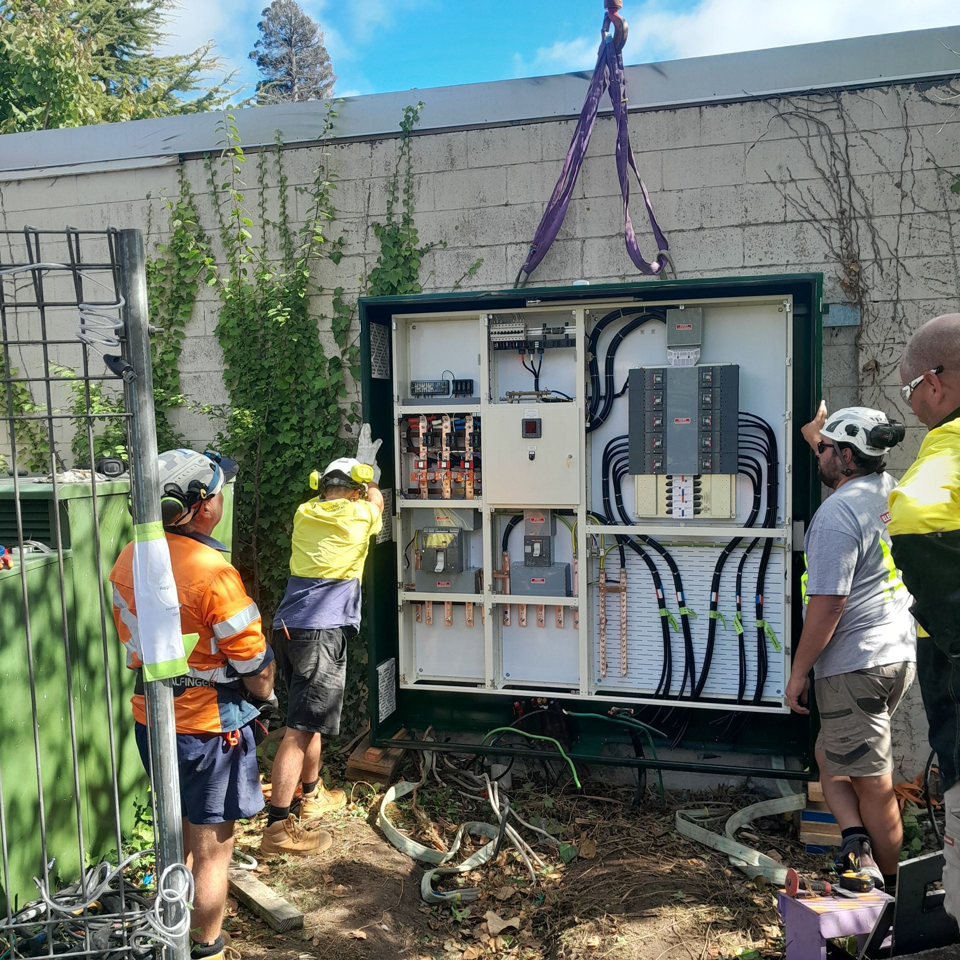 Switchboard replacement by Christchurch Electrical.