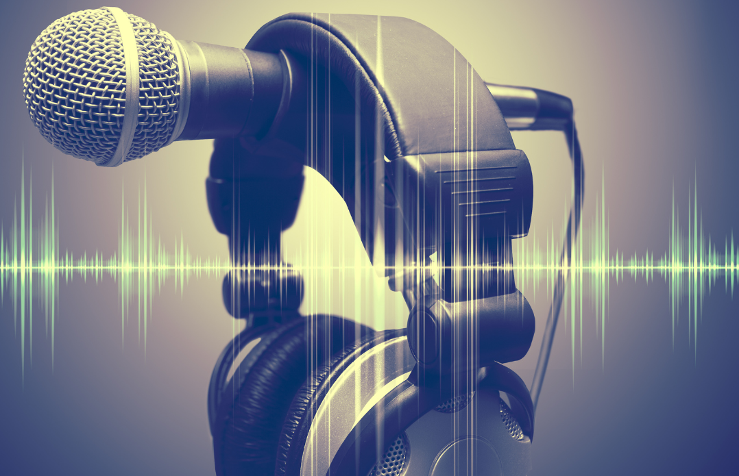Microphone and earphones