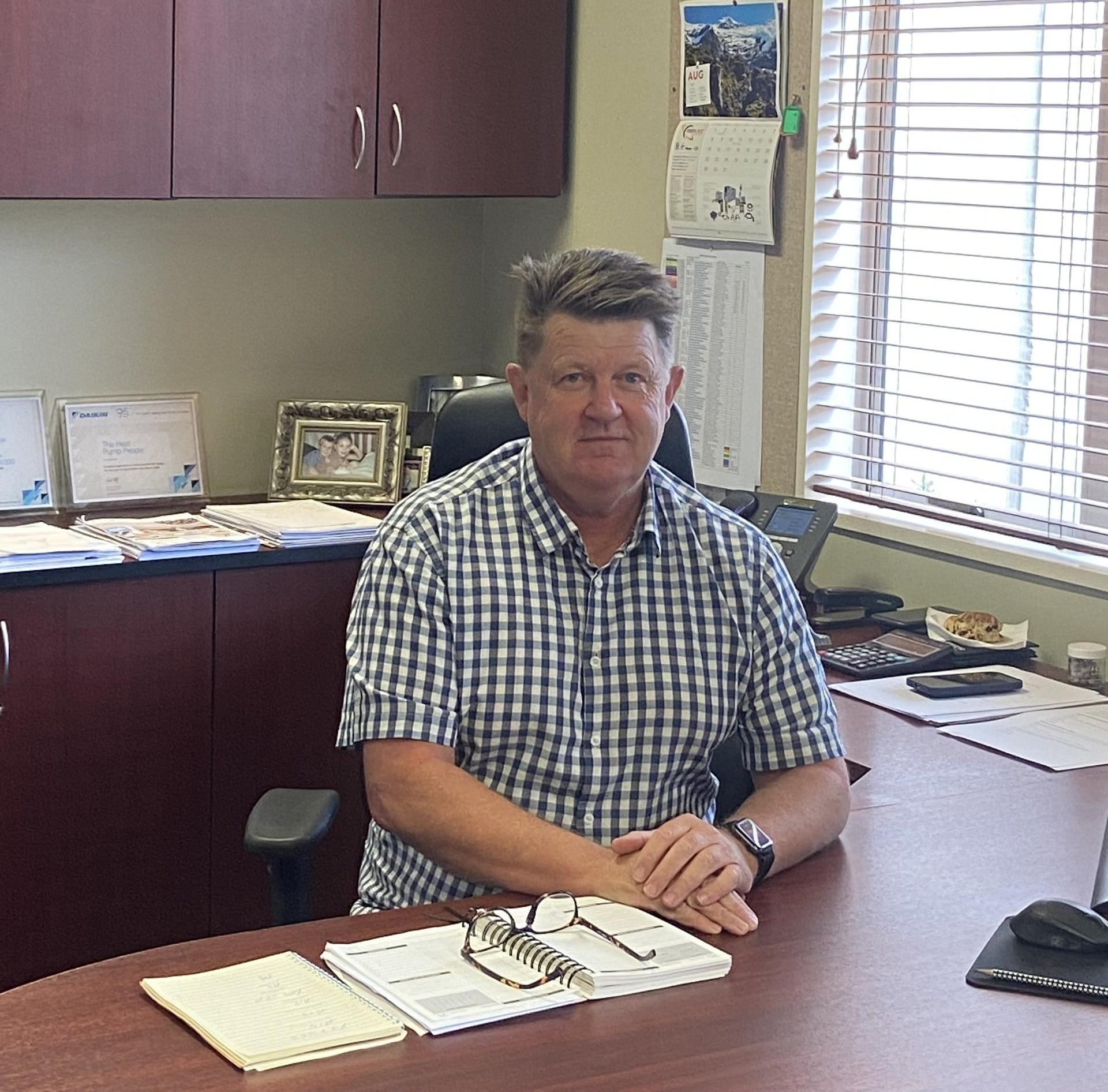 Rex Prebble, Managing Director, Christchurch Electrical