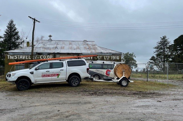South Island Electrical Christchurch Electrical vans