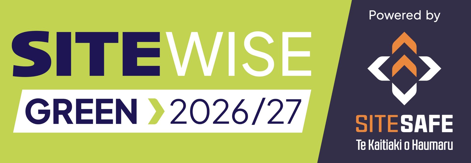 Site Wise Green 2026/2027 logo