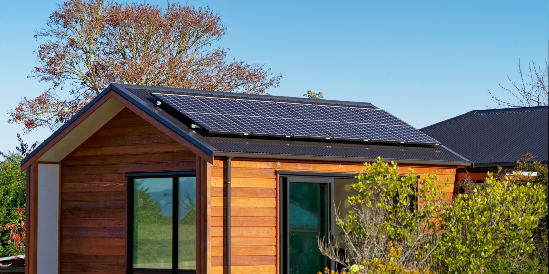 Off Grid Solar Panel On Bach